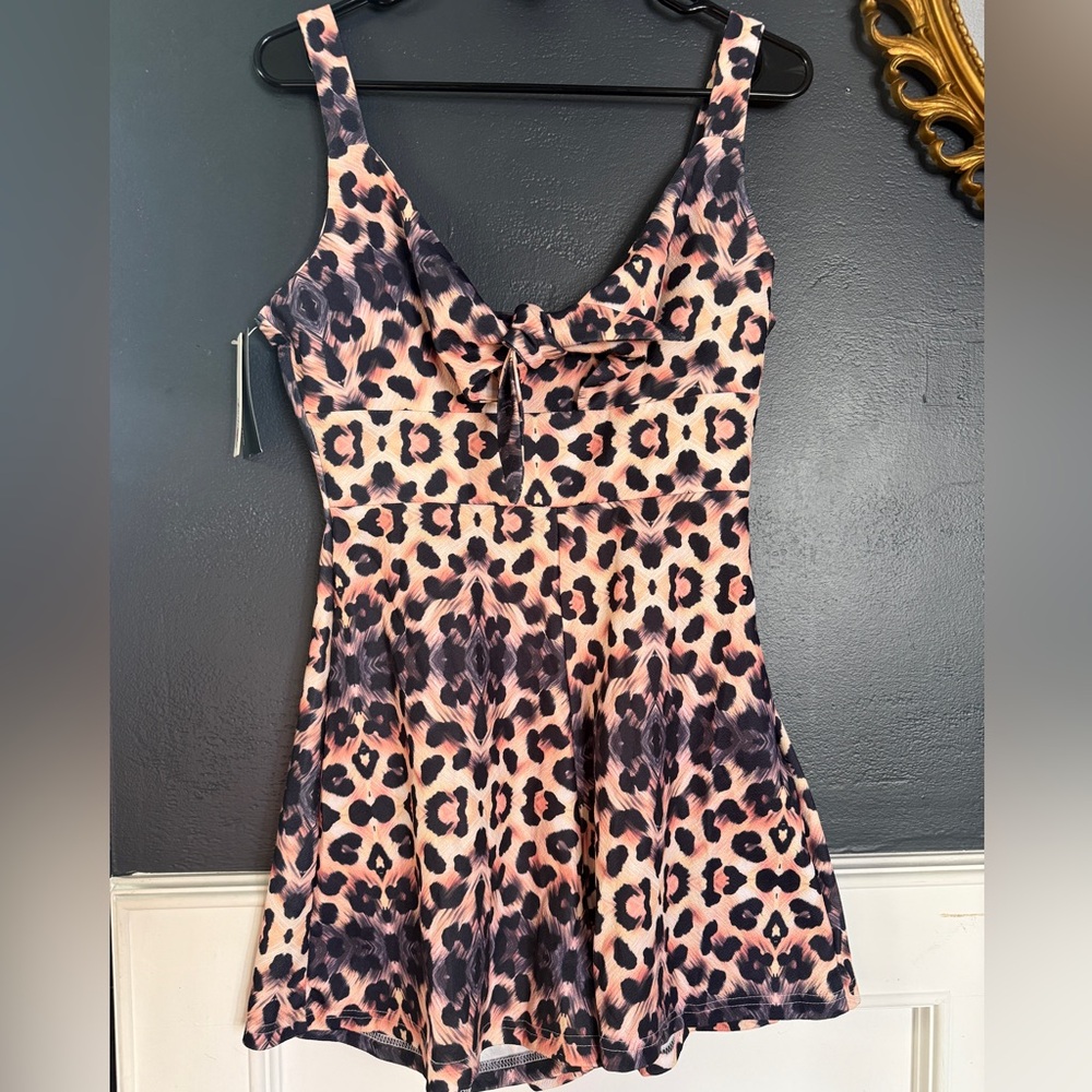NWT Animal Print Romper